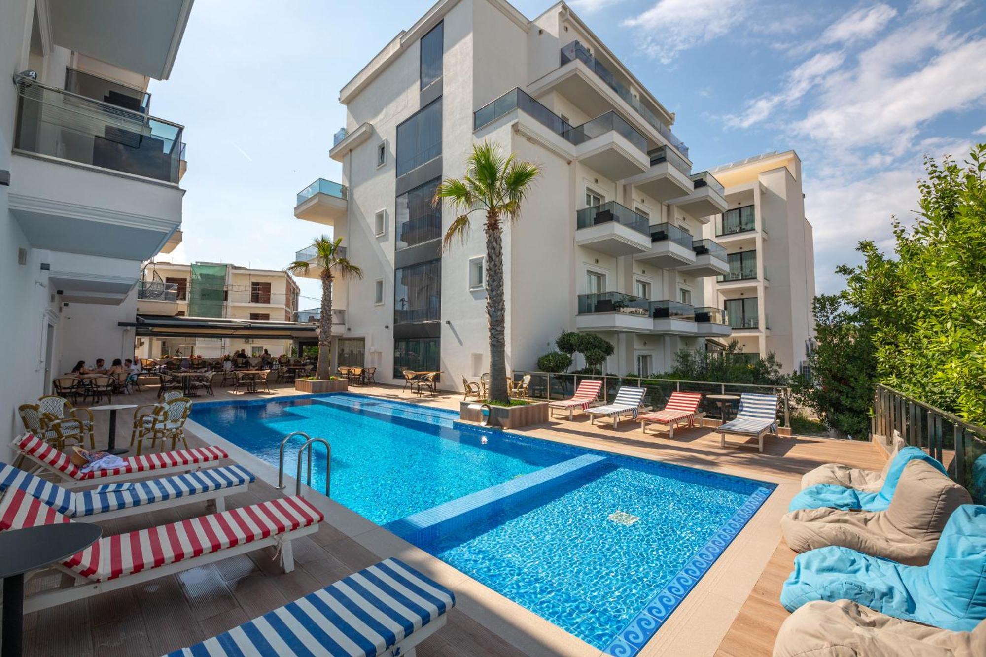 Hotel Sole Mare Ksamil Exterior photo