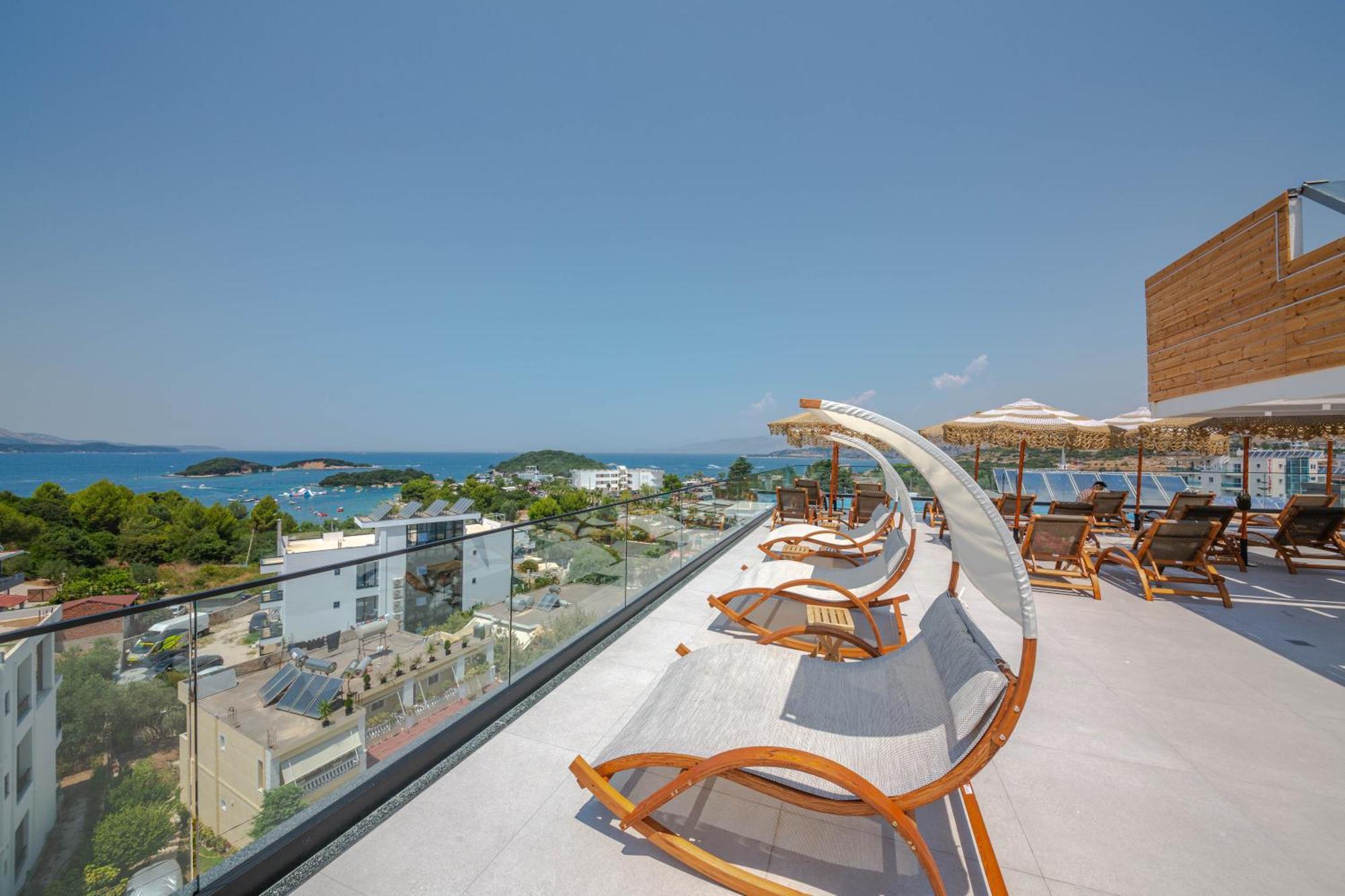 Hotel Sole Mare Ksamil Exterior photo
